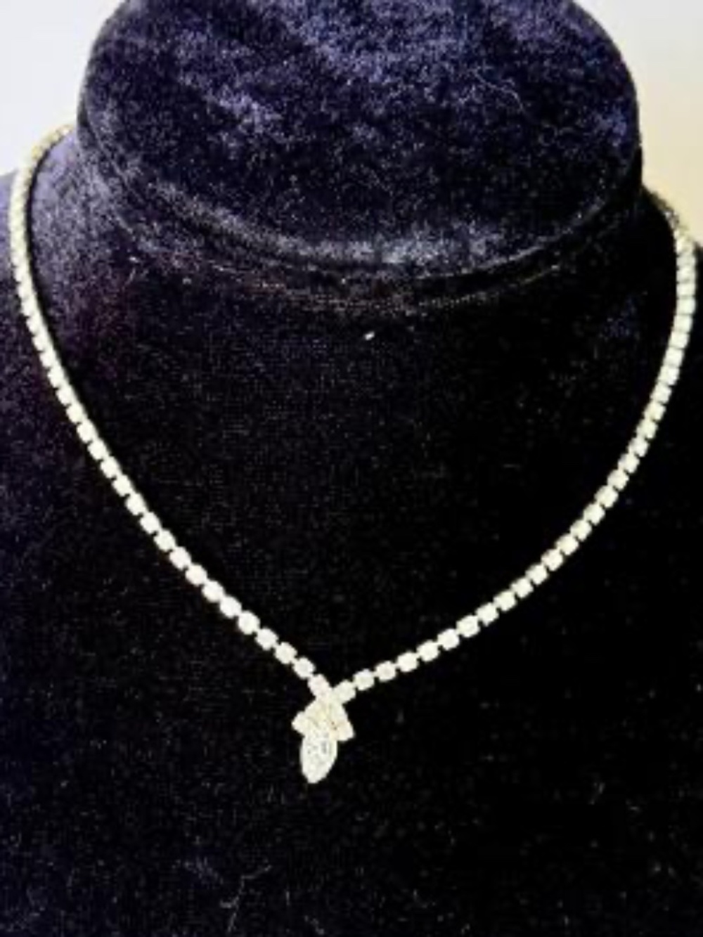 Vintage Rhinestone Necklace